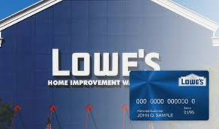Lowe’s Credit Car