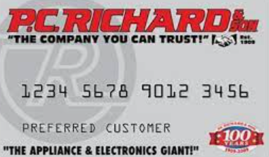 P.C. Richard Credit Card Login,