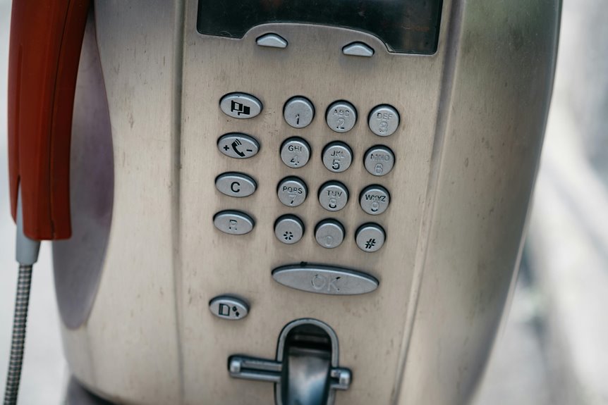 telecommunications contact numbers listed